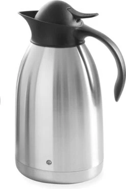Hendi Thermoskan 2 Liter - Isoleerkan Met Drukknop - Zwart - Ø14,5x(H)26cm -LAVAZZA Winkel 800x1200 29