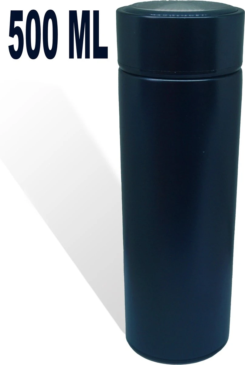 Thermosfles 500 ml - Met thee filter - Mat Zwart Thermosfles 500 Ml - Met Thee Filter - Mat Zwart -LAVAZZA Winkel 807x1200 1