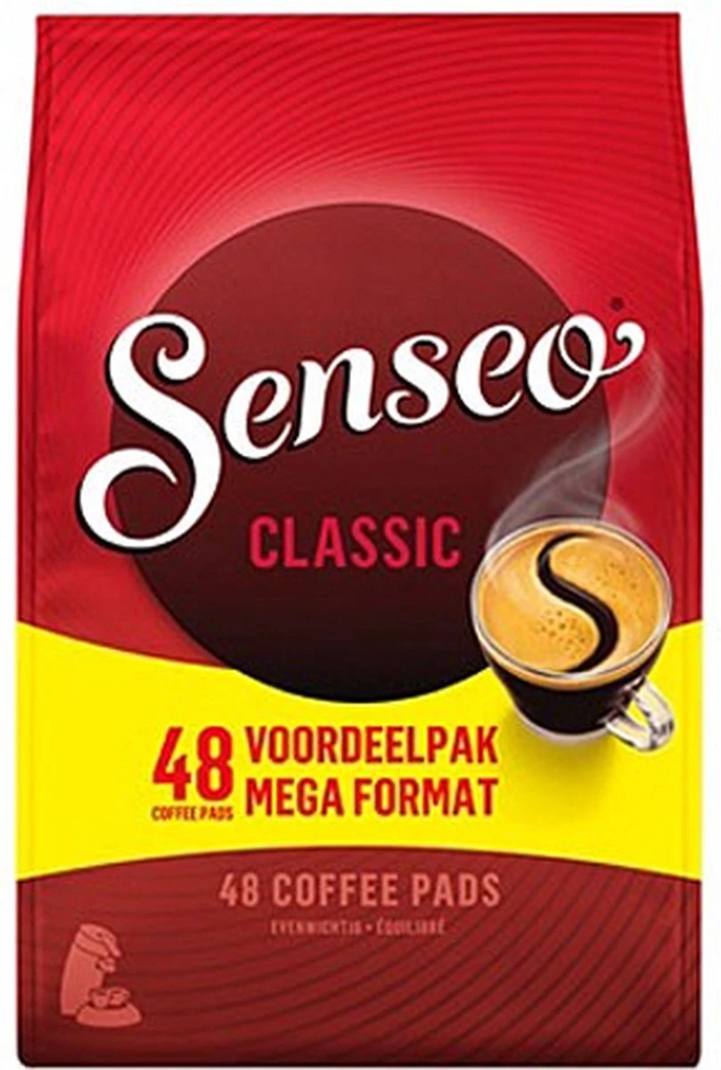 Senseo Classic Koffiepads - 10 x 48 stuks Senseo Classic Koffiepads - 10 X 48 Stuks -LAVAZZA Winkel 809x1200 2