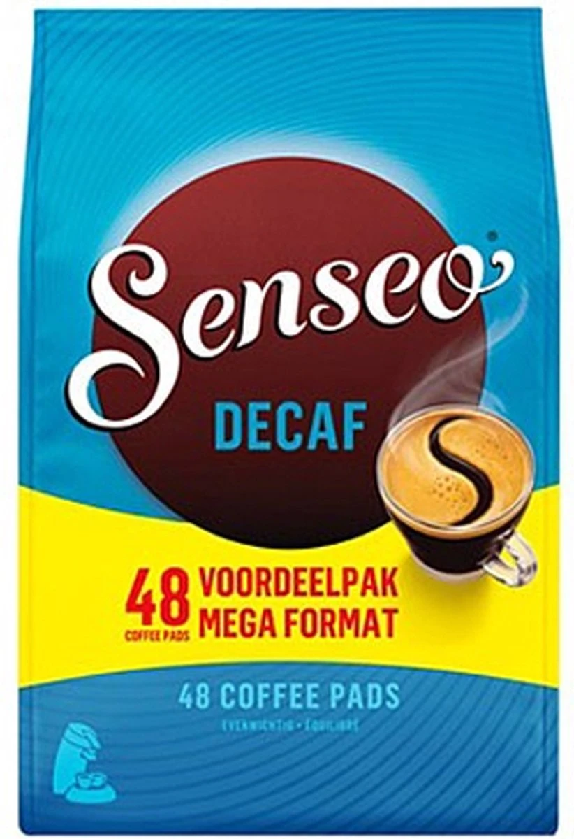 Senseo Decaf Koffiepads - 10 x 48 stuks Senseo Decaf Koffiepads - 10 X 48 Stuks -LAVAZZA Winkel