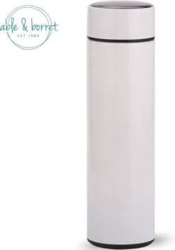 Thermoskan - Thermosfles 500 Ml - Temperatuur Display - 500 Ml - RVS - Wit - Able & Borret -LAVAZZA Winkel 841x1200