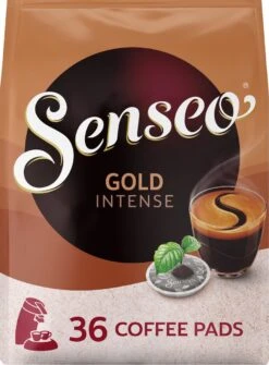 Senseo Gold Intense Koffiepads - 7/9 Intensiteit - 4 X 36 Pads 7 Senseo Gold Intense Koffiepads - 7/9 Intensiteit - 4 X 36 Pads -LAVAZZA Winkel 886x1200 3