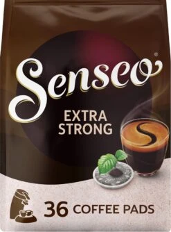 Senseo Extra Strong Koffiepads - 8/9 Intensiteit - 10 X 36 Pads -LAVAZZA Winkel 887x1200