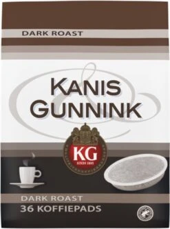 Kanis & Gunnink Dark Roast Koffiepads - 10 X 36 Pads -LAVAZZA Winkel 894x1200 3