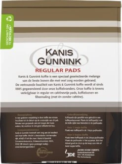 Kanis & Gunnink Regular Koffiepads - 10 X 36 Pads -LAVAZZA Winkel 895x1200 1