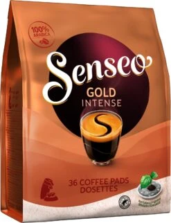 Senseo Gold Intense Koffiepads - 7/9 Intensiteit - 4 X 36 Pads 5 Senseo Gold Intense Koffiepads - 7/9 Intensiteit - 4 X 36 Pads -LAVAZZA Winkel 920x1200 2