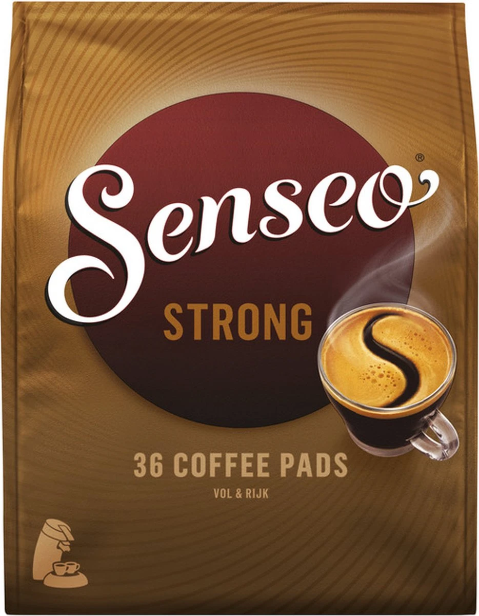 Senseo Strong Koffiepads - 7/9 Intensiteit - 10 x 36 pads Senseo Strong Koffiepads - 7/9 Intensiteit - 10 X 36 Pads -LAVAZZA Winkel 934x1200 5