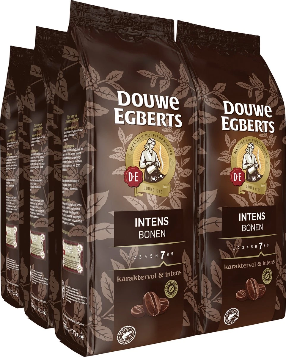 Douwe Egberts Intens Koffiebonen - 4 x 500 gram Douwe Egberts Intens Koffiebonen - 4 X 500 Gram -LAVAZZA Winkel 962x1200 6
