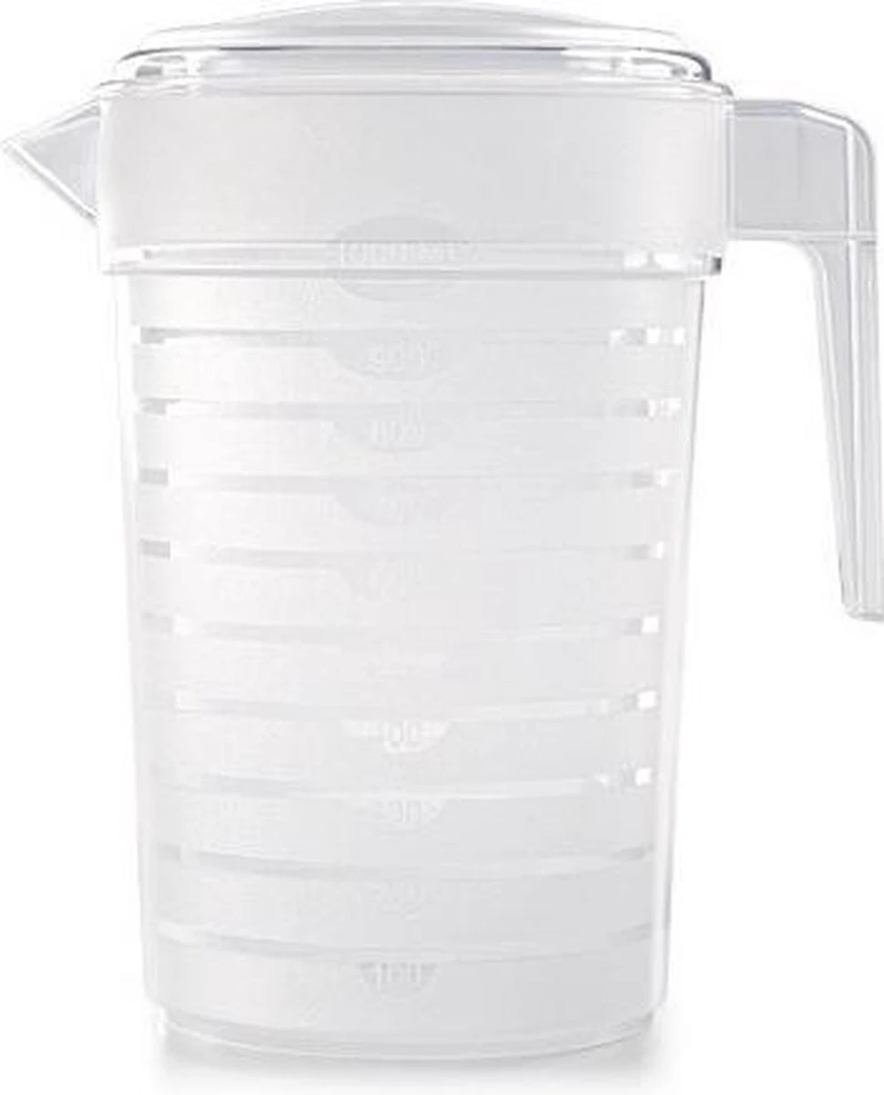 Forte Plastics Schenkkannen/waterkannen - 2 liter - Kunststof - Limonadekan Merkloos Forte Plastics Schenkkannen/waterkannen - 2 Liter - Kunststof - Limonadekan -LAVAZZA Winkel 969x1200 1