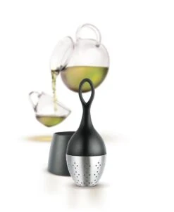 AdHoc Floatea Drijvend Thee-ei - H 130mm - Zwart -LAVAZZA Winkel 982x1200