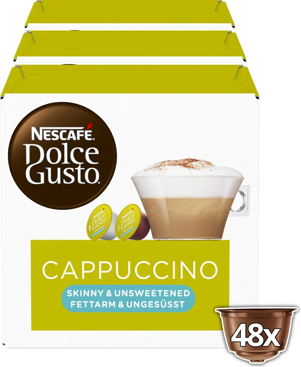 Nescafé Dolce Gusto Cappuccino Light capsules - 48 koffiecups Nescafé Dolce Gusto Cappuccino Light Capsules - 48 Koffiecups -LAVAZZA Winkel 987x1200 4