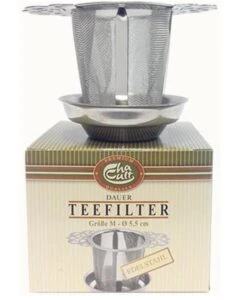Theefilter RVS - Theezeef Losse Thee Voor Kop Of Hele Pot Met Houder En Lekbakje -LAVAZZA Winkel 989x1200 1