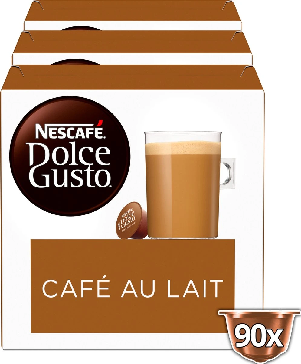 Nescafé Dolce Gusto Café Au Lait capsules - 90 koffiecups Nescafé Dolce Gusto Café Au Lait Capsules - 90 Koffiecups -LAVAZZA Winkel 995x1200 15