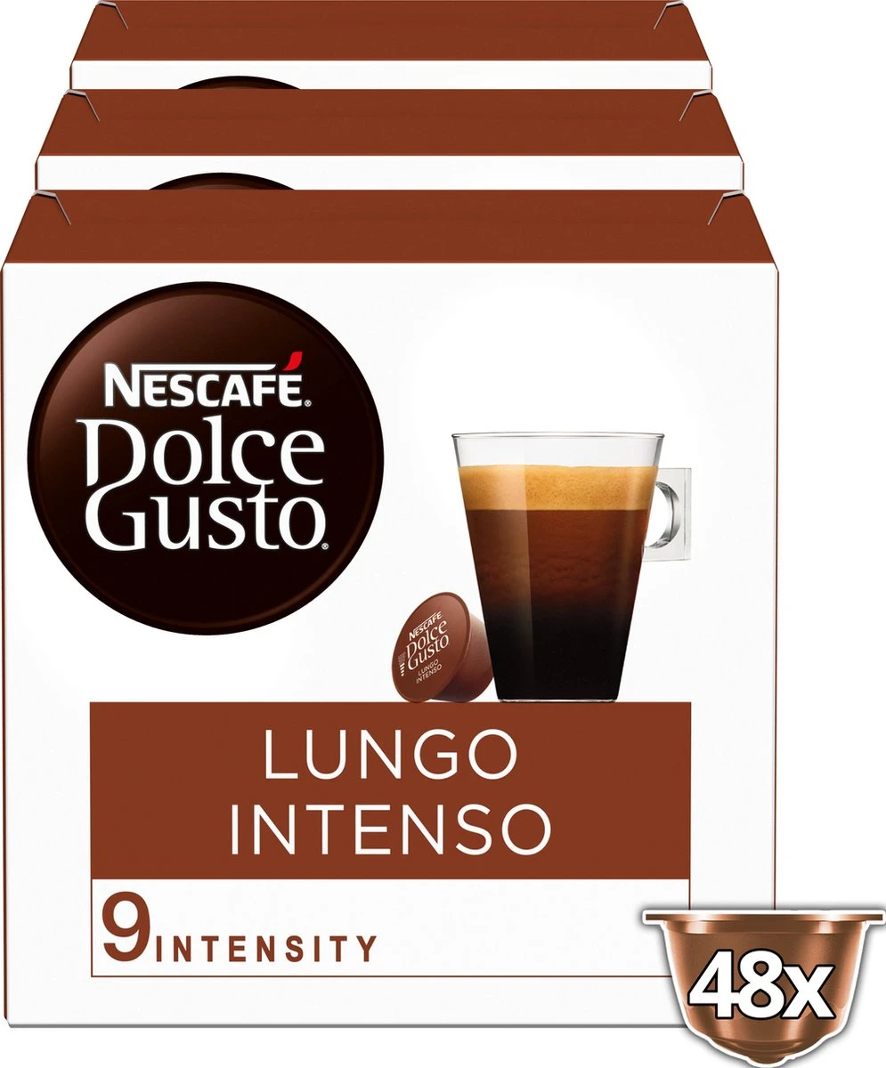 Nescafé Dolce Gusto Lungo Intenso capsules - 48 koffiecups Nescafé Dolce Gusto Lungo Intenso Capsules - 48 Koffiecups -LAVAZZA Winkel 995x1200 7